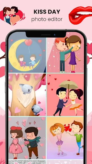 Kiss Day Photo Editor Frames Screenshot 2