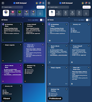 Drift Notepad Screenshot 2