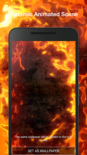Fire Edges Live Wallpaper Screenshot 1