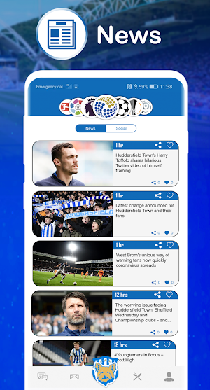 The Terriers - Live Scores Screenshot 0