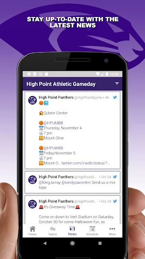 High Point University Panthers Screenshot 3