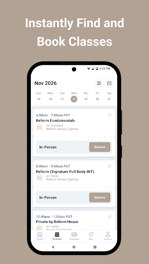 Reform House App Screenshot 2