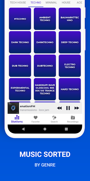 Tech House Music: Techno Radio Screenshot 3