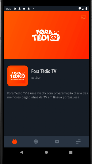 Fora Tédio TV Screenshot 0