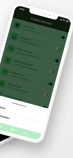 Events Detector Screenshot 1