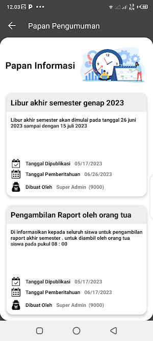 SEKOLAH MERCUSUAR APP Screenshot 3