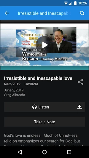 Christianity Without Religion Screenshot 1