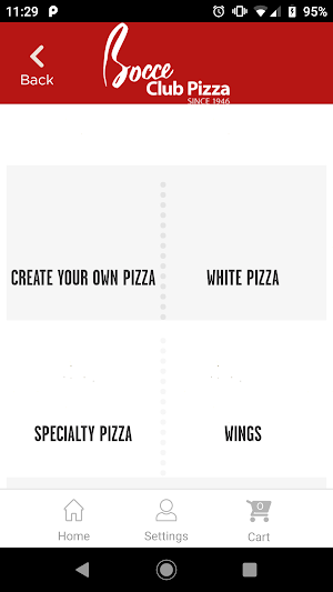 Bocce Club Pizza Screenshot 2