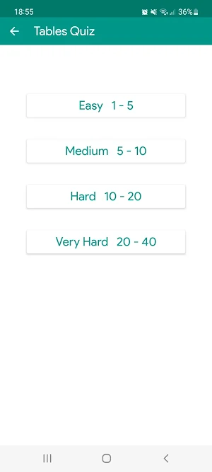 Multiplication Math Quiz Screenshot 1
