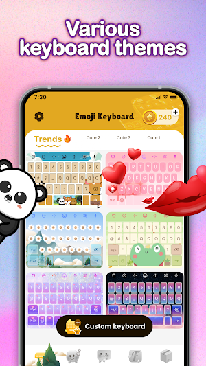 Fonts Keyboard, Emoji Keyboard Screenshot 1