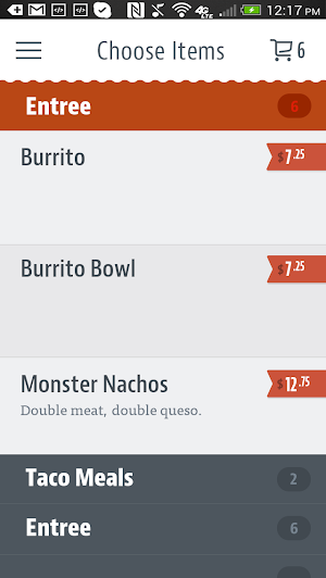 Skyline Burrito Bowls Screenshot 2
