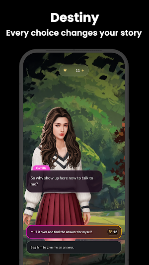 Decedio: Interactive Romance Screenshot 2
