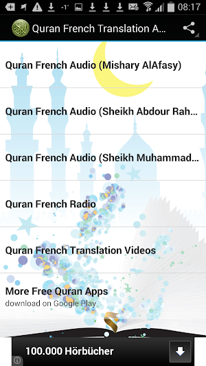 Quran French Translation MP3 Screenshot 0