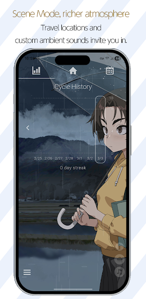 TABIPOMO-Pomodoro for Creators Screenshot 1