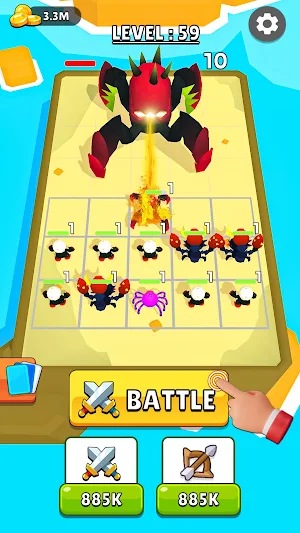 Merge Monster Battle Arena Screenshot 2