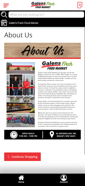 Galens Fresh Food Market Screenshot 1