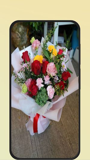 flower bouquet pictures Screenshot 0