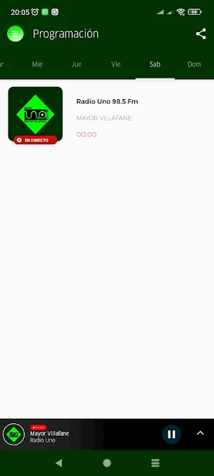 Radio Uno Screenshot 3