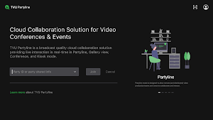 TVU Partyline Screenshot 2