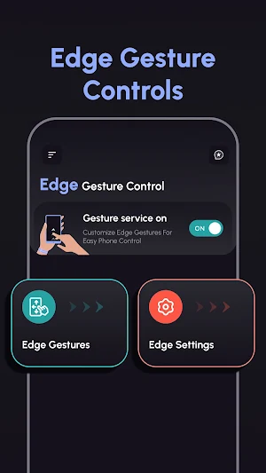 Edge Gesture Controls Screenshot 0
