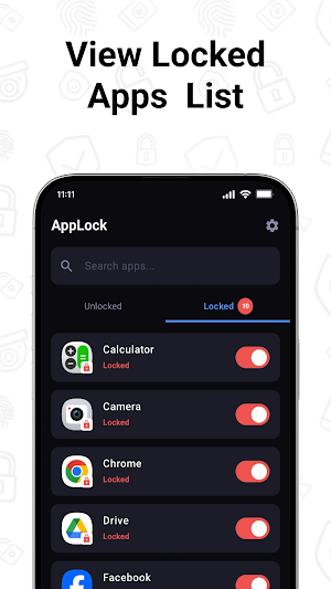 App Lock - Fingerprint, PIN Screenshot 2