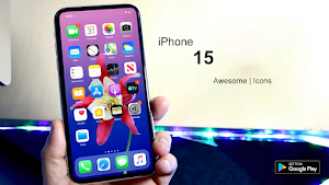 iPhone 15 Launcher & Wallpaper Screenshot 3