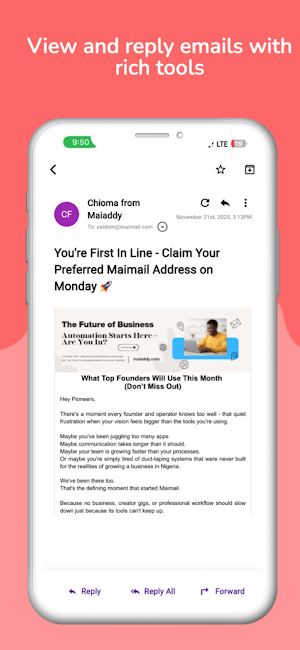 Maimail Screenshot 3