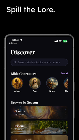 Bible Tea—Daily Bible Stories Screenshot 1
