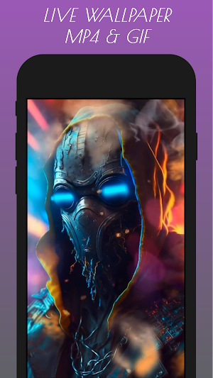 Skull Live Wallpaper HD 3D Mov Screenshot 3