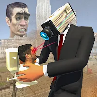 Camera Man Monster Toilet Head