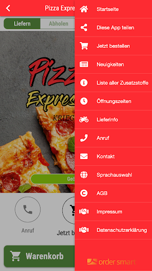 Pizza Express Krieglach Screenshot 2