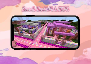 Kawaii World Pink MCPE Screenshot 3