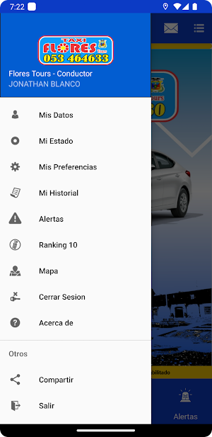 TAXI FLORES - CONDUCTOR Screenshot 2