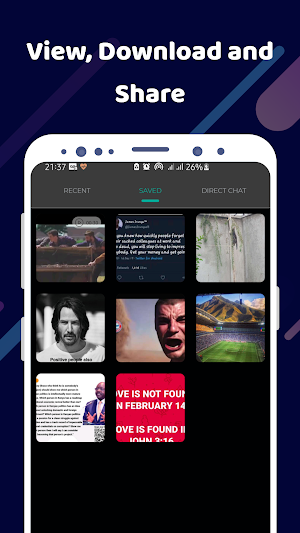 Status Saver for WhatsApp and Direct Chat App Screenshot 1
