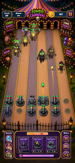 Zombie Carnival: Monster Clash Screenshot 1