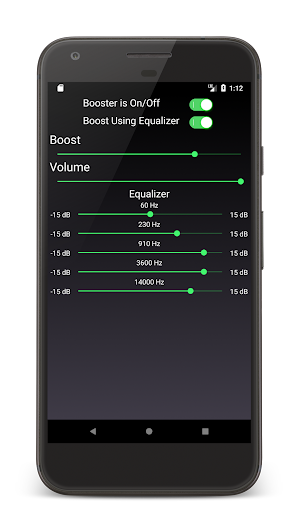 Volume Booster With Equalizer Screenshot 1