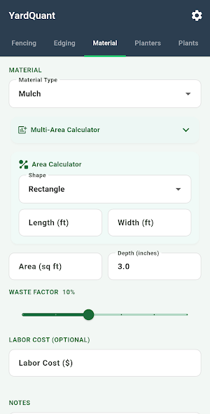 YardQuant Pro Screenshot 3