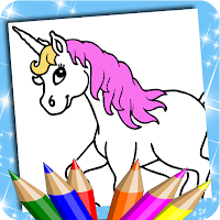 Unicorn Coloring Book