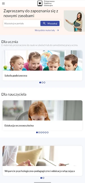 ZPE - Zintegrowana Platforma Edukacyjna Screenshot 0