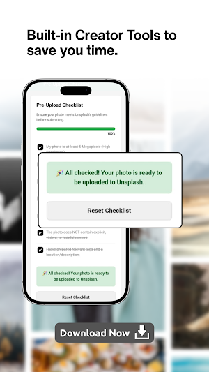 Unsplash:image App Directions Screenshot 2