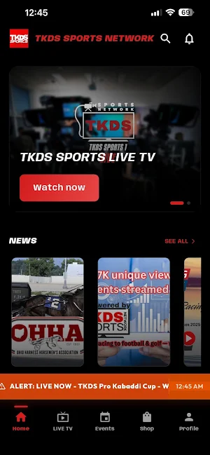 TKDS SPORTS Screenshot 0