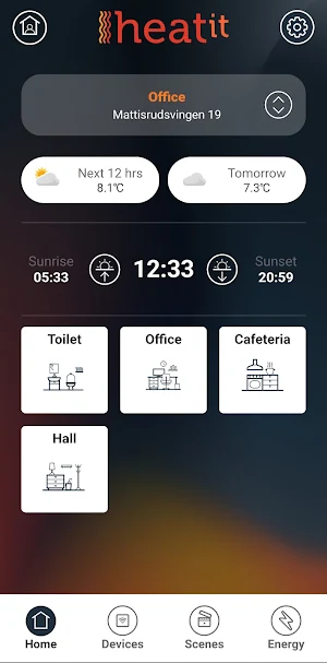 MyHeatit Screenshot 1