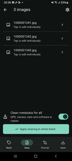 CleanShare Photo Privacy Screenshot 3