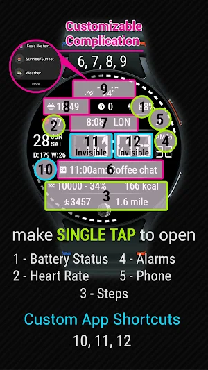 VF Inform Watch Face Screenshot 3
