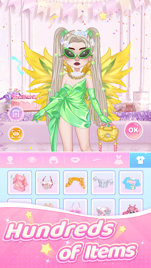 Shining Girl: Dress Up Game Screenshot 3