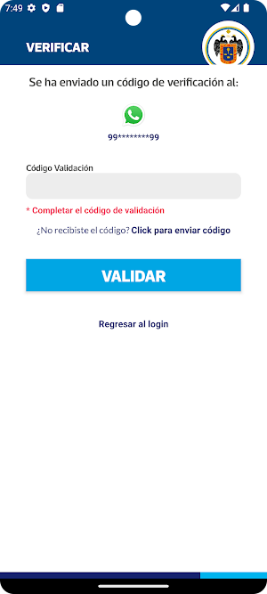 App SIAM Screenshot 2