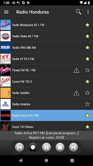 Radio Honduras Screenshot 3