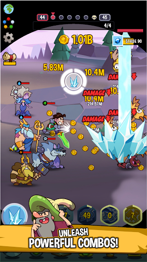 Idle Quest Heroes Screenshot 1
