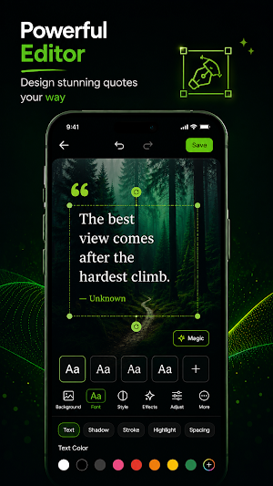 QuotesDaily - Quote Creator Screenshot 3