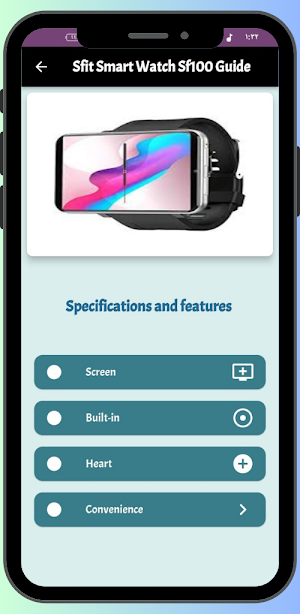 Sfit Smart Watch Sf100 Guide Screenshot 0